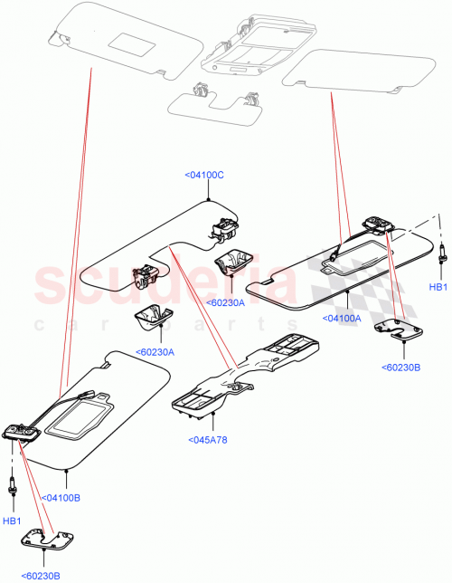 Part Diagram for Land Rover LR137965