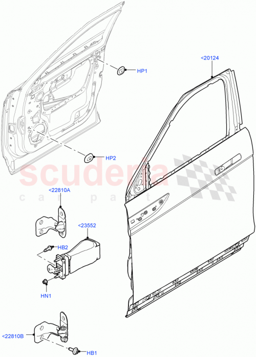 Part Diagram for Land Rover LR127905