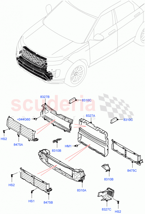 Part Diagram for Land Rover LR114175