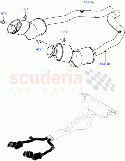 Part Diagram for Land Rover LR158079