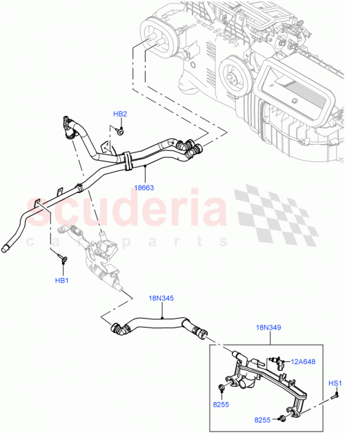 Part Diagram for Land Rover LR152847