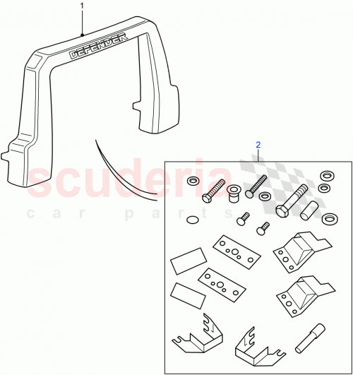 Part Diagram for Land Rover VPLPP0061