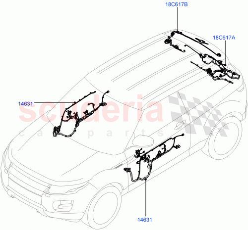 Part Diagram for Land Rover LR074541