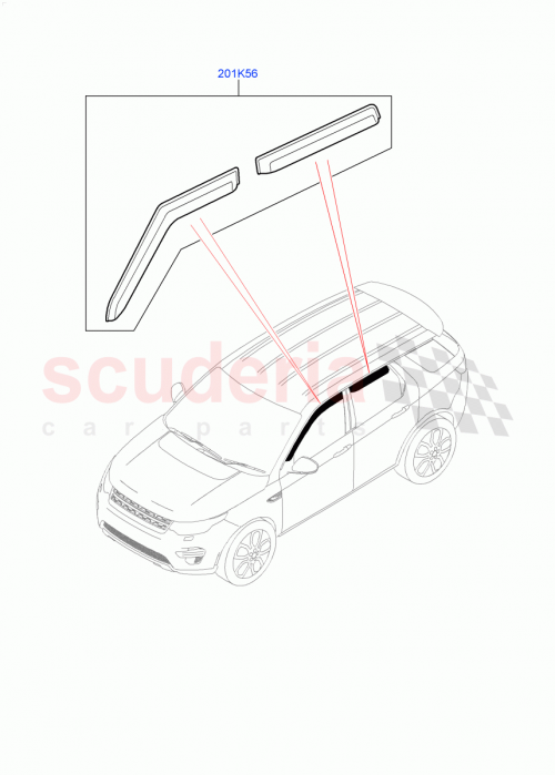 Part Diagram for Land Rover VPLCP0258