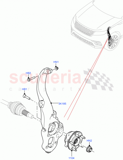 Part Diagram for Land Rover LR093817