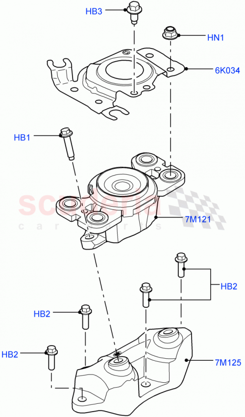 Part Diagram for Land Rover LR024738