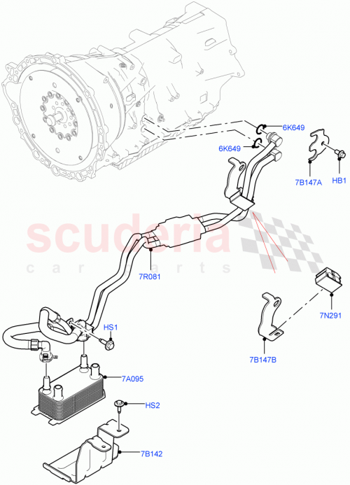 Part Diagram for Land Rover LR092823