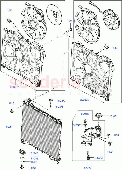 Part Diagram for Land Rover LR072554
