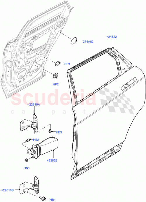 Part Diagram for Land Rover LR155799