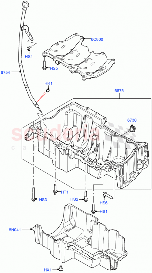 Part Diagram for Land Rover LR117523