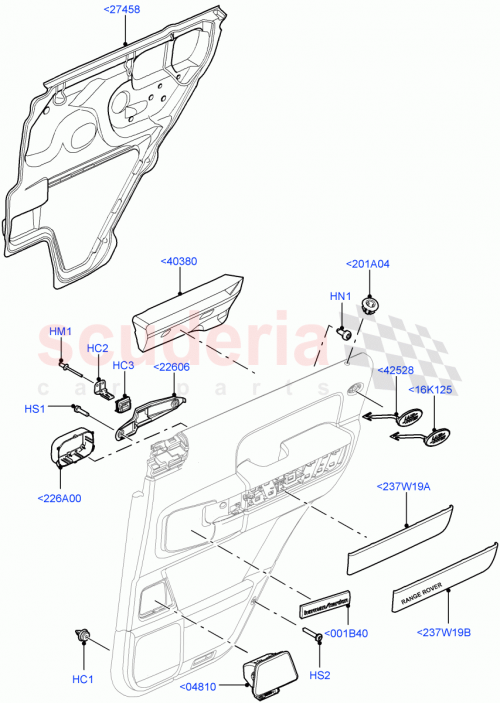 Part Diagram for Land Rover FKK500040NUG