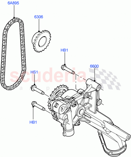 Part Diagram for Land Rover LR000666
