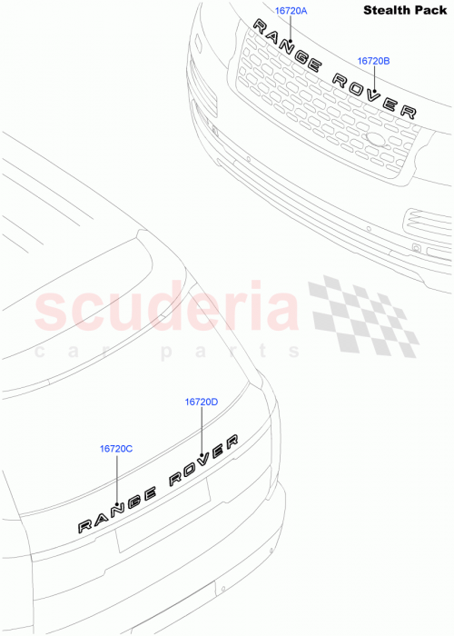 Part Diagram for Land Rover LR052718