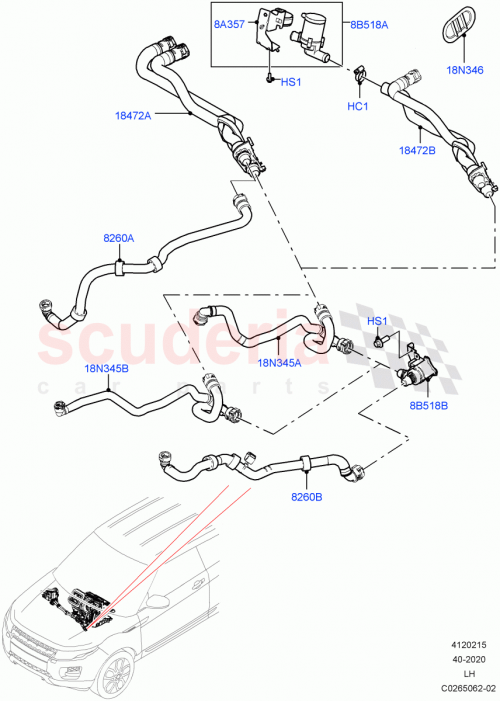 Part Diagram for Land Rover LR094093