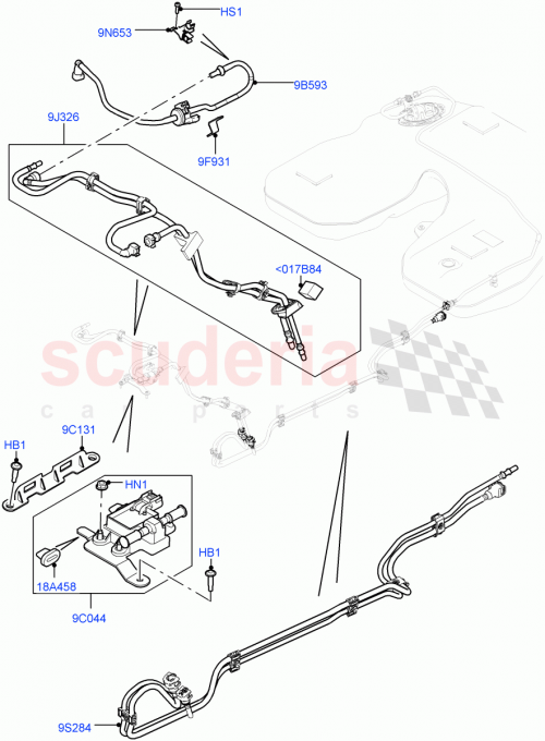 Part Diagram for Land Rover LR042488