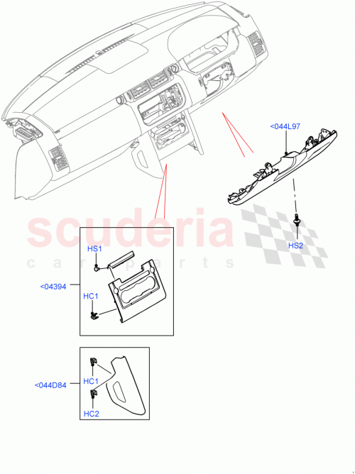 Part Diagram for Land Rover LR122091