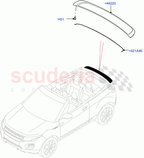 Part Diagram for Land Rover LR074904