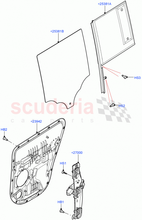 Part Diagram for Land Rover LR146293