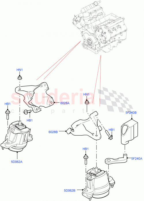 Part Diagram for Land Rover LR094226