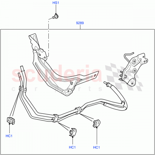 Part Diagram for Land Rover WJP502260
