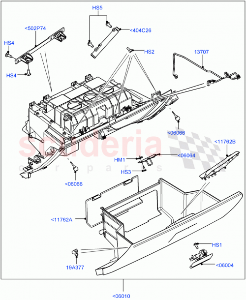 Part Diagram for Land Rover LR057796