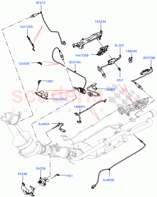 Part Diagram for Land Rover LR106462