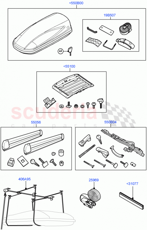 Part Diagram for Land Rover VPLVR0096