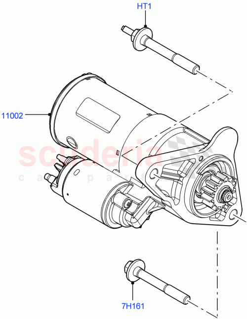 Part Diagram for Land Rover LR140109