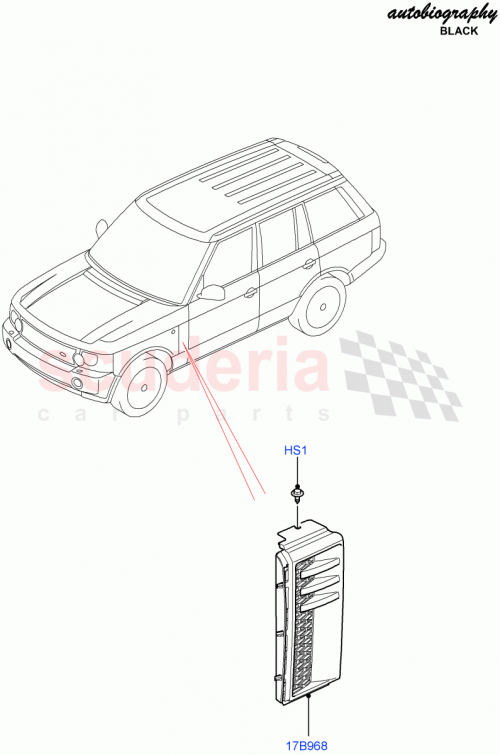 Part Diagram for Land Rover LR020935