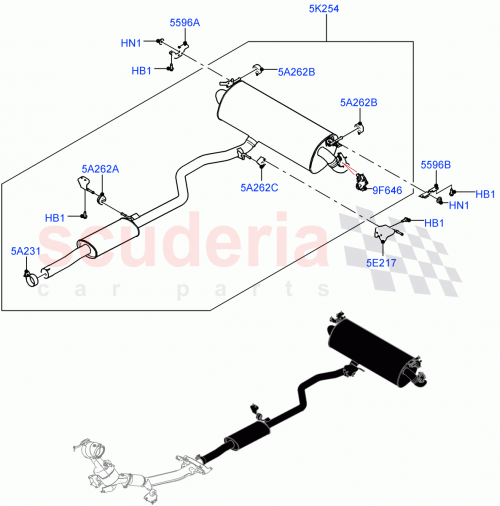 Part Diagram for Land Rover LR149846