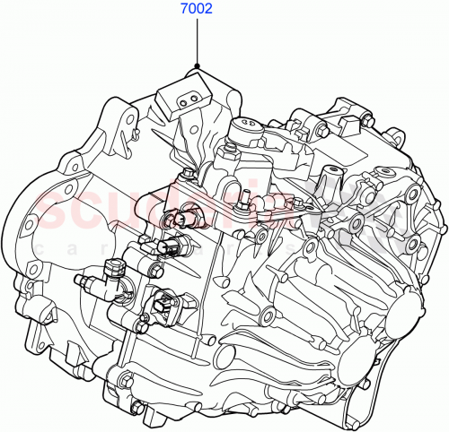 Part Diagram for Land Rover LR060536