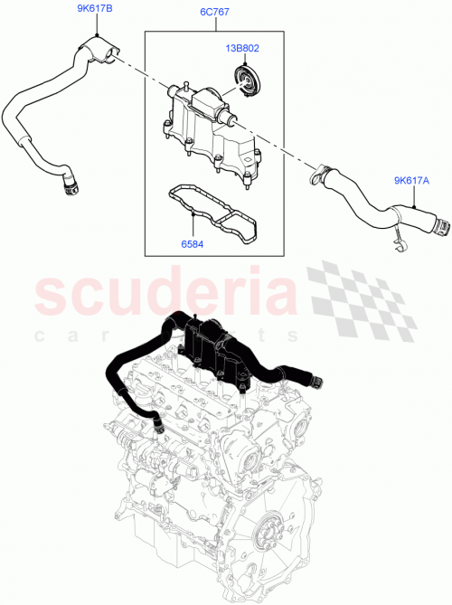 Part Diagram for Land Rover 109123505