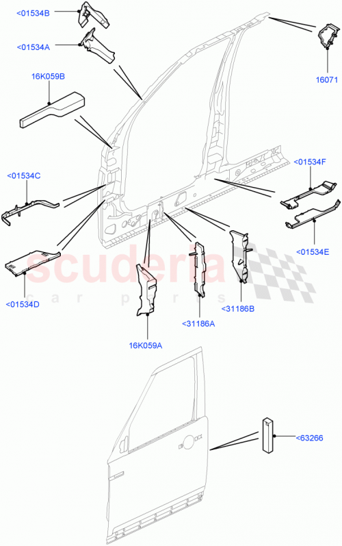 Part Diagram for Land Rover CZL500030