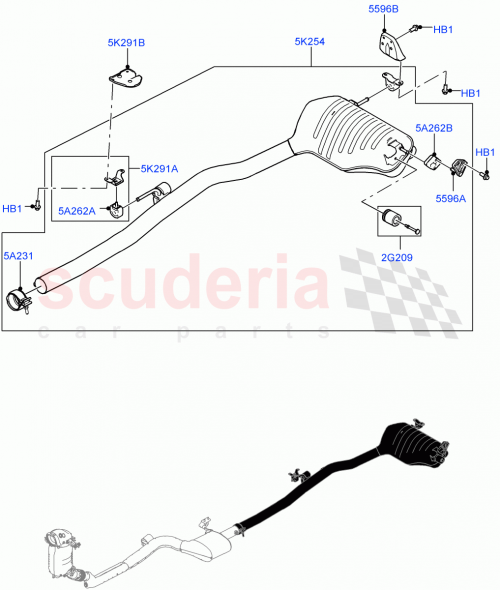 Part Diagram for Land Rover LR132502