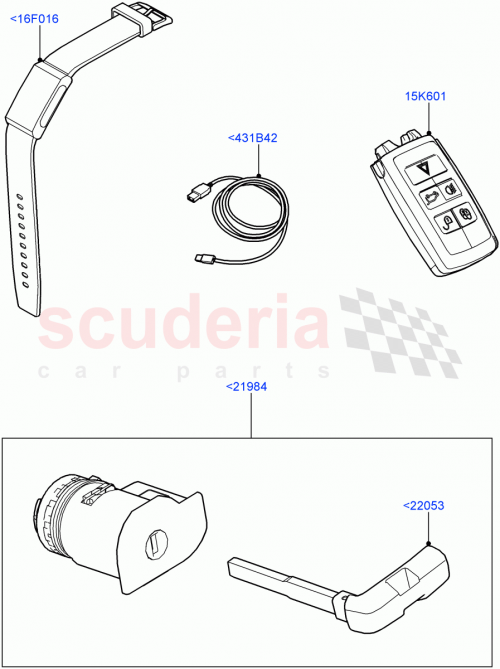 Part Diagram for Land Rover LR132096