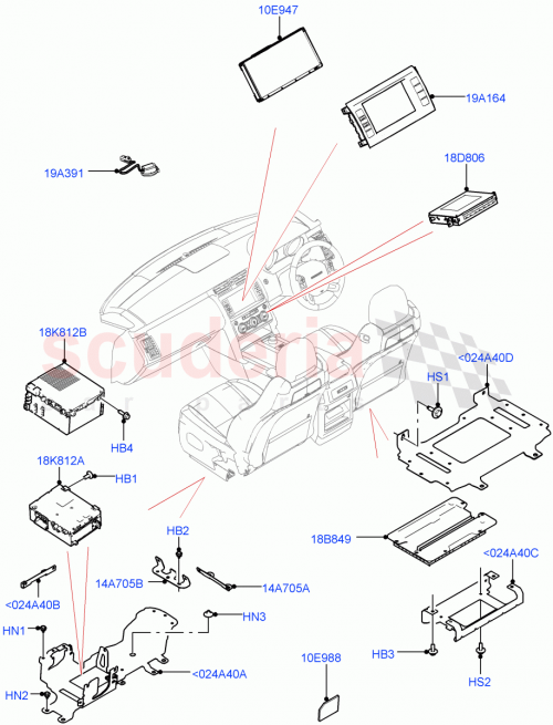 Part Diagram for Land Rover LR087075