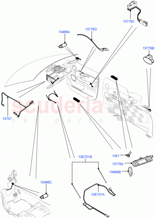Part Diagram for Land Rover LR026431