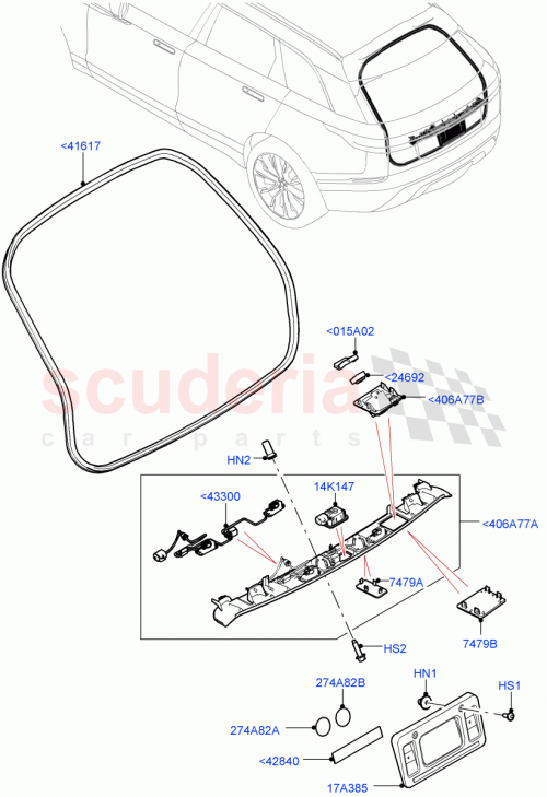 Part Diagram for Land Rover LR175391