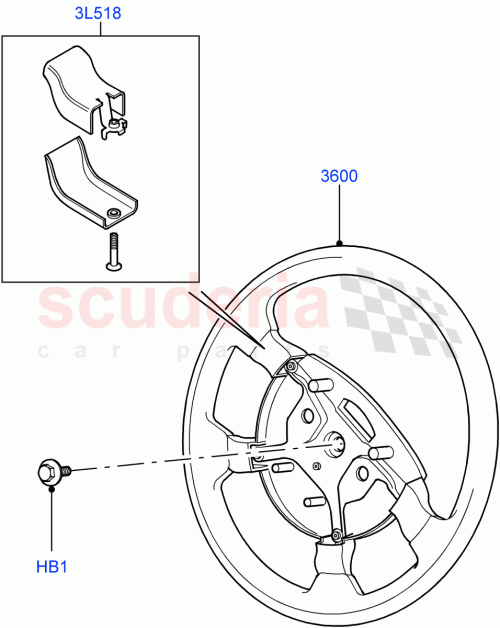 Part Diagram for Land Rover LR022699
