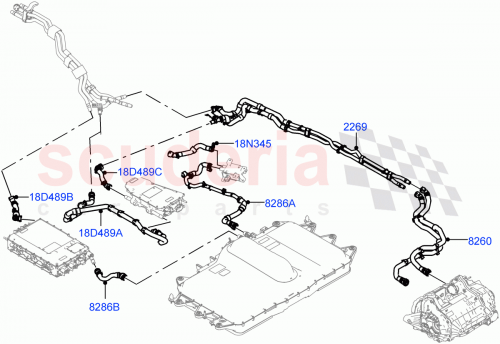 Part Diagram for Land Rover LR135552
