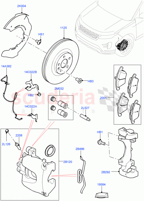 Part Diagram for Land Rover LR139520