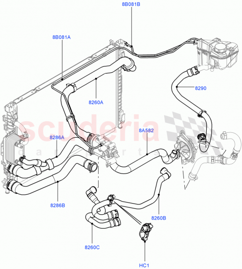 Part Diagram for Land Rover LR024252