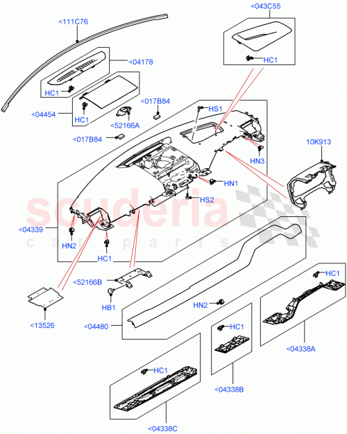 Part Diagram for Land Rover LR140420