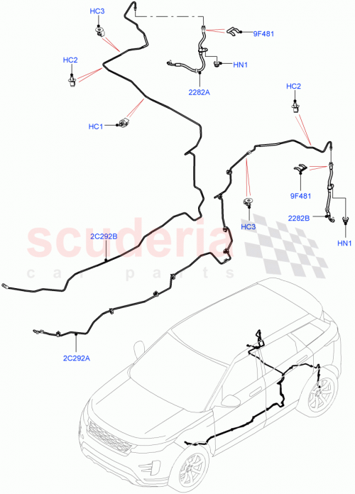 Part Diagram for Land Rover LR137517