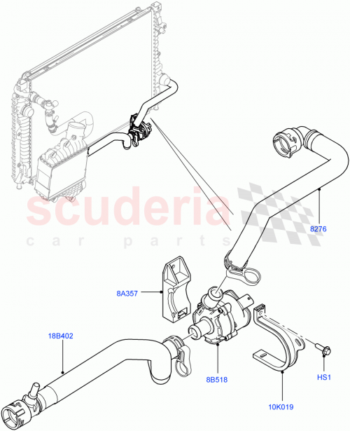 Part Diagram for Land Rover LR071991