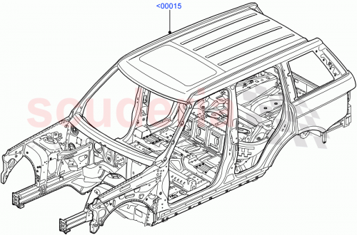 Part Diagram for Land Rover LR022613