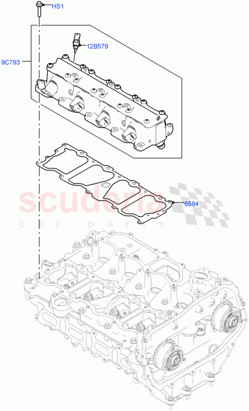 Part Diagram for Land Rover LR107291