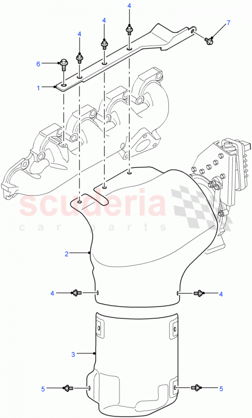 Part Diagram for Land Rover JPY500060