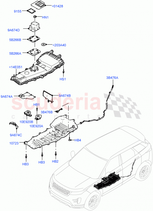Part Diagram for Land Rover LR139570