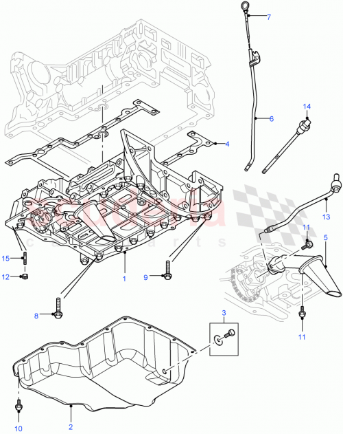 Part Diagram for Land Rover LR029913